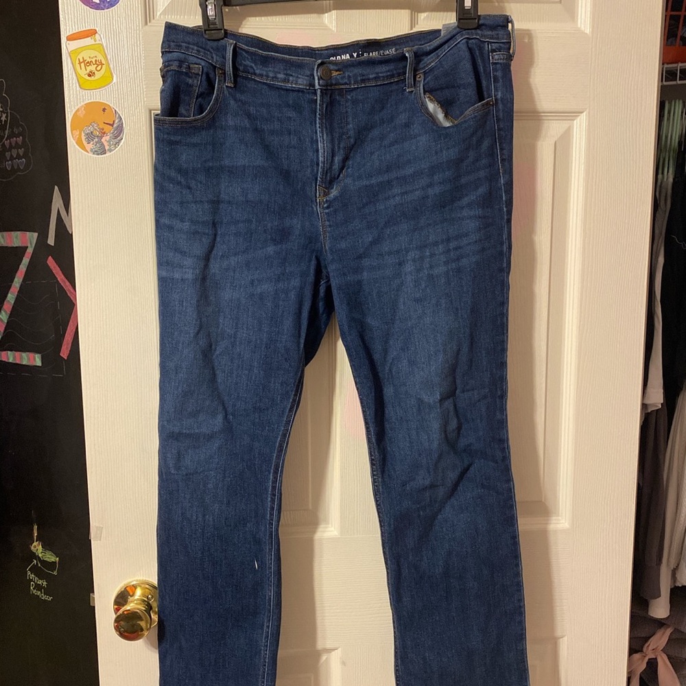 Ankle cropped old navy jeans